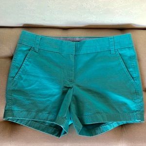 J.Crew Chino Shorts Turquoise